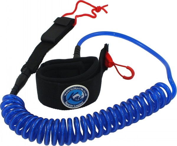 KAI SPORTS PRO 8MM COILED SUP LEASH - CALF CUFF ERS